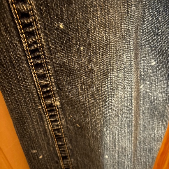 Ariat denim low rise boot Classic Blue Denim Jeans 34X36 - Picture 2 of 5